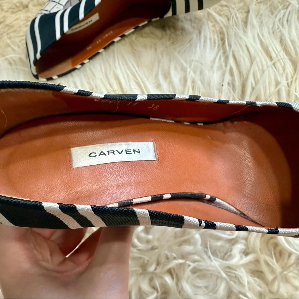 Carven Canvas High Heels - Picture 8 of 9